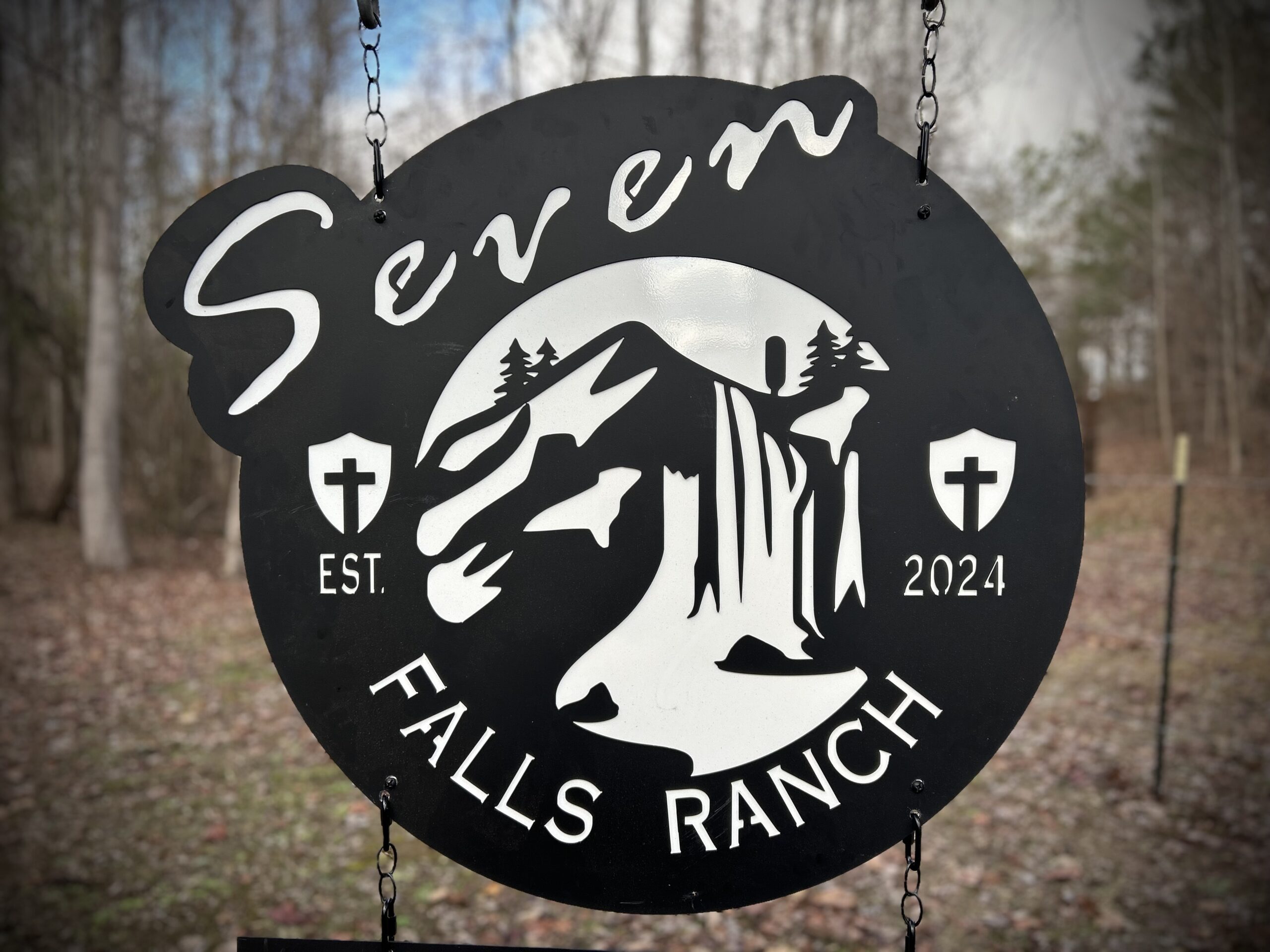 Metal sign